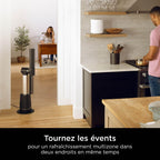 TurboBlade Ventilateur colonne sans pale, Discret, 10 vitesses, 180°, TF200SEU