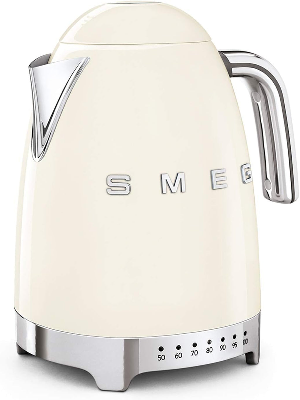 Bouilloire à Température Variable KLF04CREU 1,7 L, Plusieurs Température, 2400W, Crème