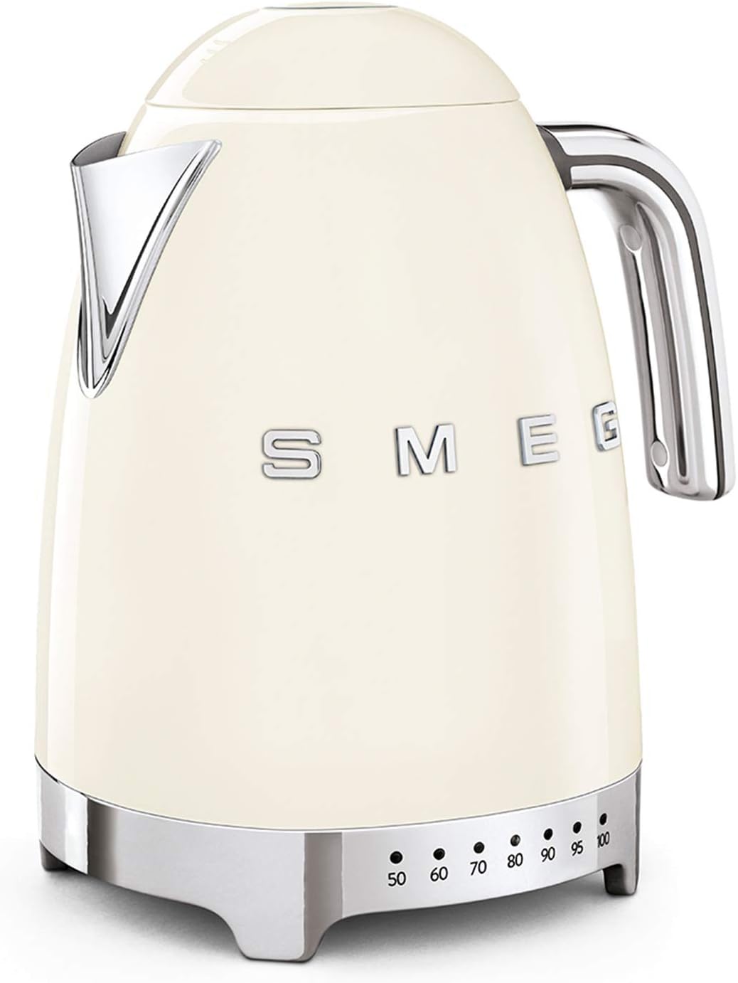Bouilloire à Température Variable KLF04CREU 1,7 L, Plusieurs Température, 2400W, Crème