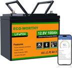 Bluetooth Batterie Lithium 12V 100AH avec Protection de BMS et de Basse Température
