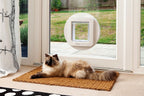 Porte pour chat Sure Petcare à grande puce électronique avec fonction couvre-feu, compatible avec les étiquettes RFID