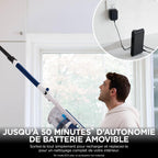 PowerPro Aspirateur sans Fil, IZ380EU, Technologie FloorDetect, Anti-emmêlement, Système Anti-allergène