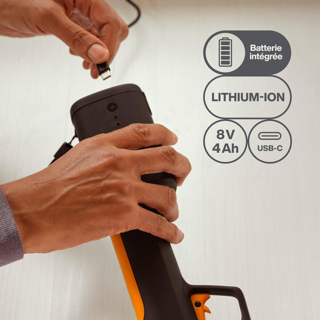 Sécateur Sans Fil M Bypass, Batterie Lithium-Ion 8 V Intégrée, 2 Modes de Coupe, 1082297
