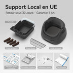 Litière Autonettoyante pour Chat, Avec Dessus Ouvert, Connexion 5 GHz, Grande Capacité 12L
