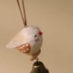 Oiseau en bois fait main, Ornement de Noël, Décoration intérieure artisanale