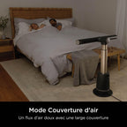 TurboBlade Ventilateur colonne sans pale, Discret, 10 vitesses, 180°, TF200SEU