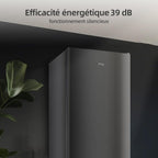 CBM159LEBD Réfrigérateur congélateur bas157 litres, Low Frost, Faible bruit