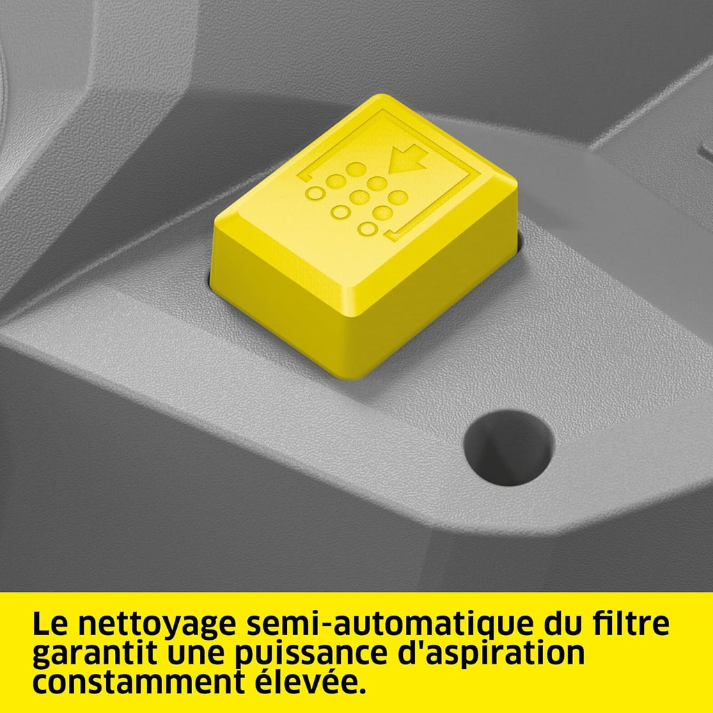 Aspirateur Eau et poussières NT 22/1 AP L, Puissance : Max. 1300 W, Filtre Cartridge PES