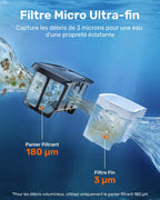 2026 Nouveau LiteVac G1 Robot Piscine Fond et Parois, Double Filtration, Navigation Intelligente & App