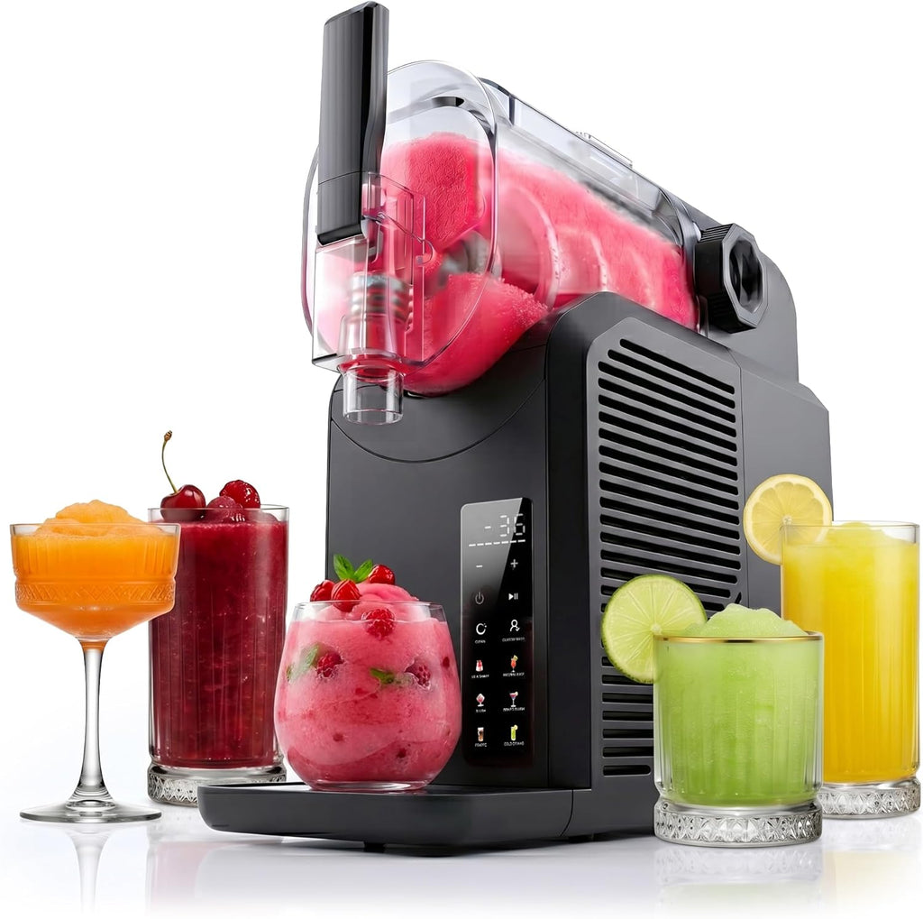 SuperSlush Machine a Granita, 7-in-1 Slush Machine, Capacité 2L, 7 Programmes Prédéfinis, SLFR1BK