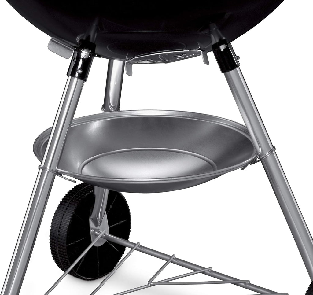 Bar-B-Kettle barbecue à charbon (2026) / couvercle et cuve émaillés, thermomètre intégré, bac à cendres