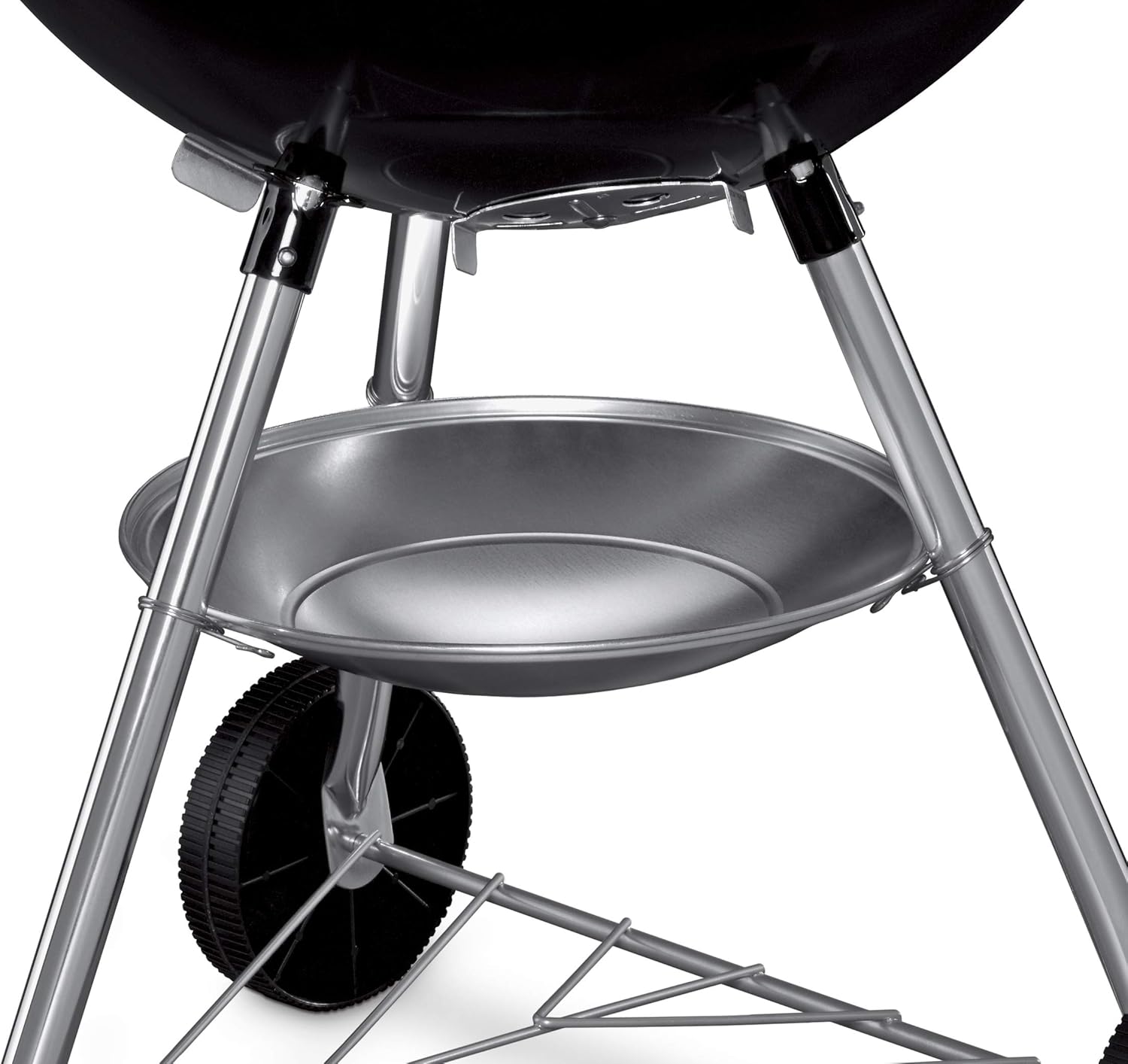 Bar-B-Kettle barbecue à charbon (2026) / couvercle et cuve émaillés, thermomètre intégré, bac à cendres