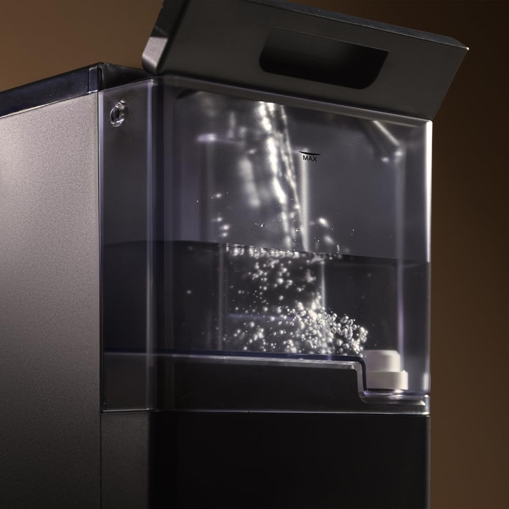 Machine à Café Superautomatique Compacte Cremmaet Cube, 1350W, 5 Niveaux de Mouture, Contrôle Tactile