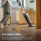 CrossWave Edge, Aspirateur Laveur, Nettoyeur Multi-Surfaces avec Système Auto-Nettoyant, 4088N