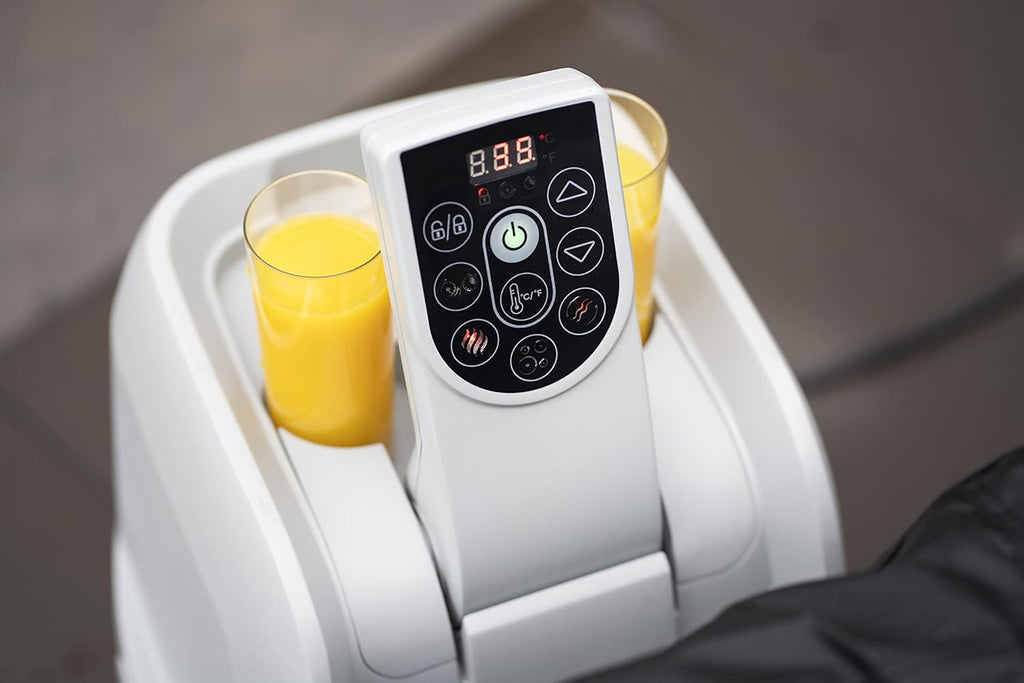 Spa Gonflable Lay-Z-Spa Zurich EnergySense, Couverture et Liner isolants, Filtration à Cartouche