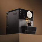 Machine à Café Superautomatique Compacte Cremmaet Cube, 1350W, 5 Niveaux de Mouture, Contrôle Tactile