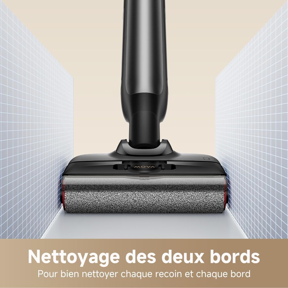 M10 Aspirateur eau et poussière, portée à plat de 180°, aspiration 18kPa