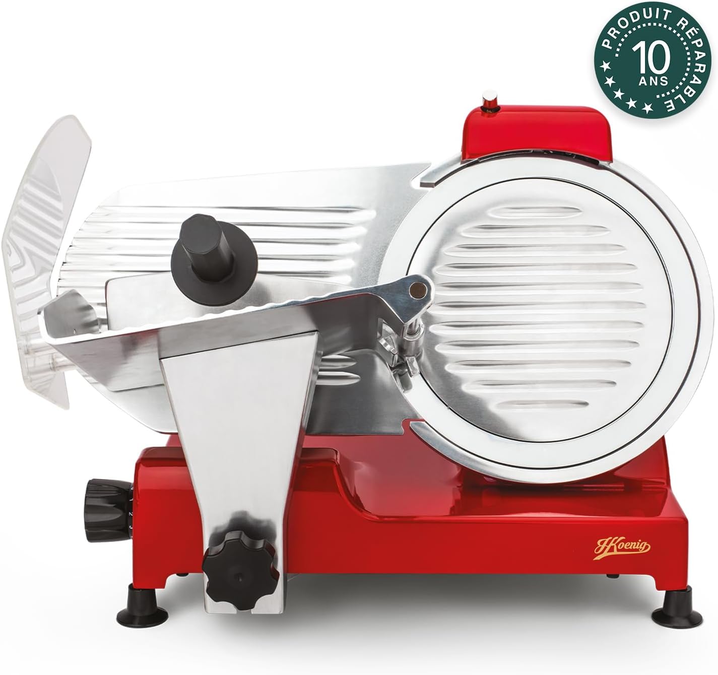 Trancheuse électrique MSX254, épaisseur de la coupe 0-12 mm, aiguiseur intégré