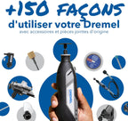 8250 Outil rotatif sans fil 12 V 5 000-30 000 tr/min Kit d'outils multifonctions sans balais avec boîte Dremel