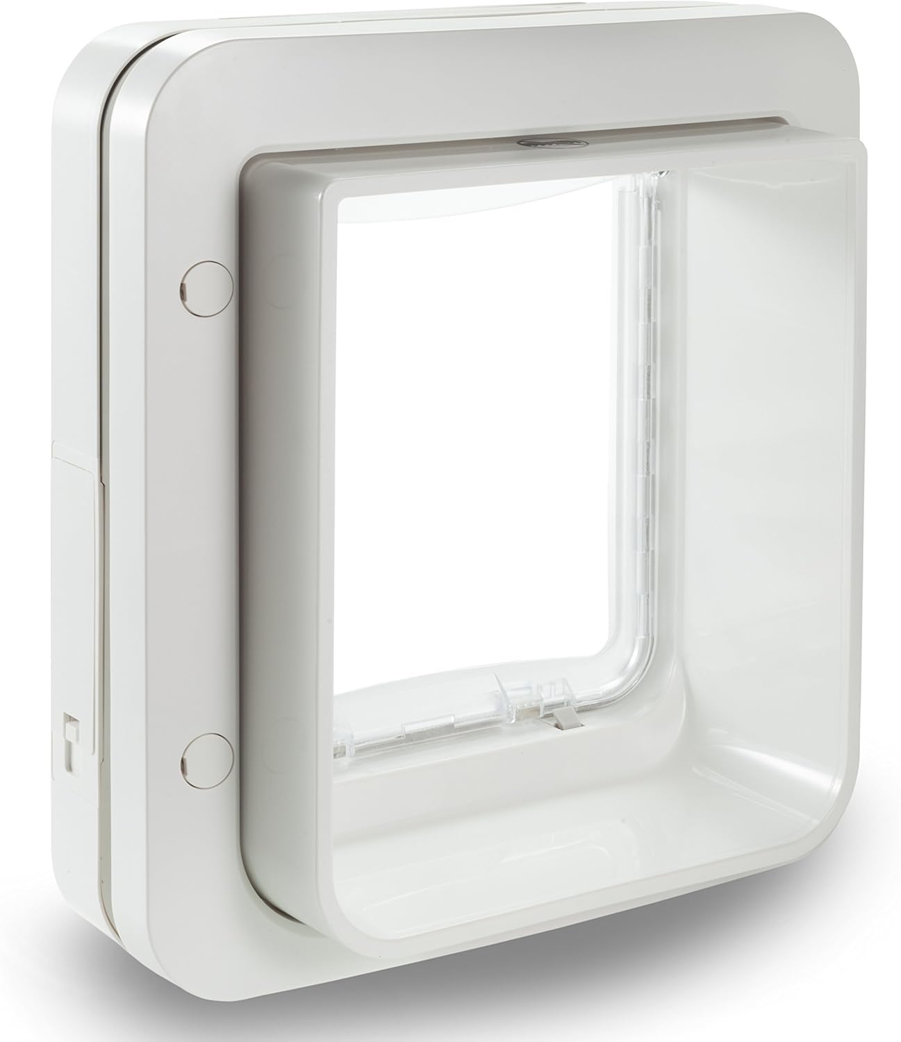 Porte pour chat Sure Petcare à grande puce électronique avec fonction couvre-feu, compatible avec les étiquettes RFID