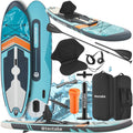 Planche de Stand-up Paddle Gonflable Adulte 2-en-1, Siege Paddle détachable, Pompe, 3 Ailerons