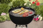Bar-B-Kettle barbecue à charbon (2026) / couvercle et cuve émaillés, thermomètre intégré, bac à cendres