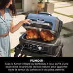 Woodfire Pro Connect XL Barbecue Électrique & Fumoir avec Contrôle d'Application, 7-en-1, OG901EUAMZ