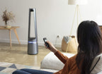 Eclipse 2-en-1 Ventilateur purificateur, Oscillation, 12 vitesses, Minuteur, QU5030F0