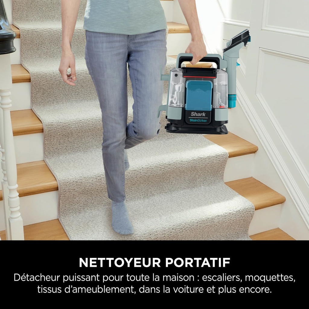 StainStriker Nettoyeur tâches 5 accessoires, pour animaux, suceur plat et tuyaux, PX200EUCP
