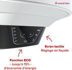 PRO1 ECO 100L - Chauffe-eau Électrique Vertical Mural Ø450 mm