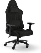 TC100 Relaxed Fauteuil Gaming - Coussin Lombaire, Coussin Repose-Nuque Détachable en Mousse à Mémoire de Forme