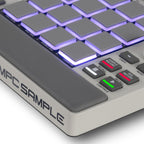 Professional MPC Sample - Portable Autonome avec Batterie Rechargeable, USB-C, Haut-Parleur et Micro