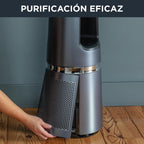 Eclipse 2-en-1 Ventilateur purificateur, Oscillation, 12 vitesses, Minuteur, QU5030F0