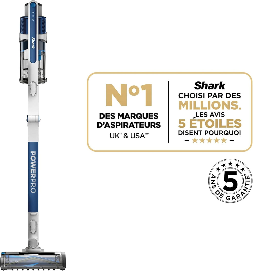 PowerPro Aspirateur sans Fil, IZ380EU, Technologie FloorDetect, Anti-emmêlement, Système Anti-allergène