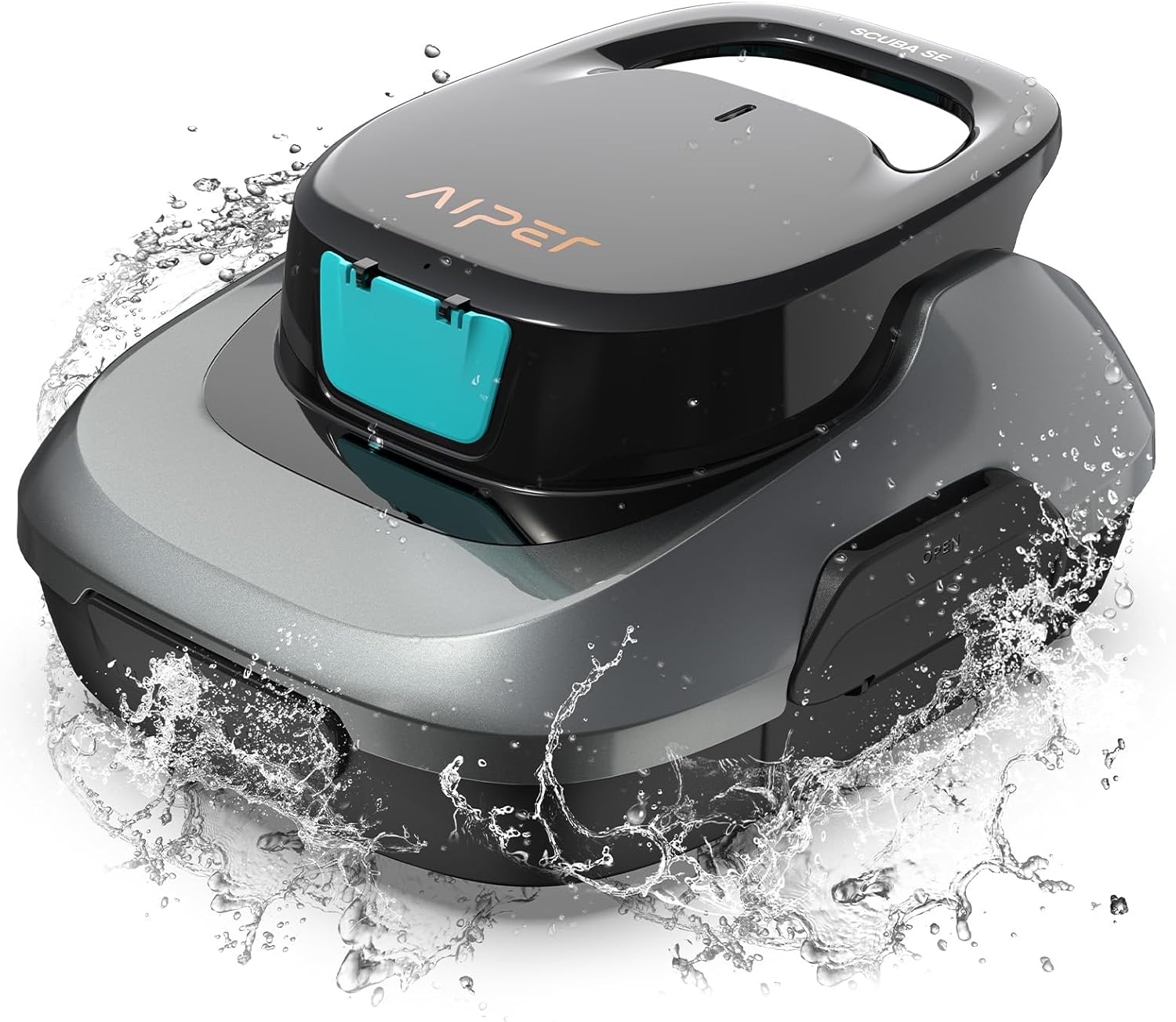 Scuba SE Robot Piscine, 90 Minutes de Nettoyage, Stationnement Automatique