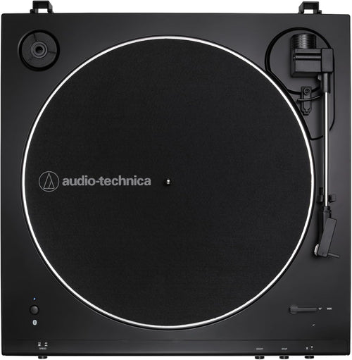 Audio-Technica LP60XBTBK Platine Vinyle Sans Fil à Entraînement par Courroie Automatique