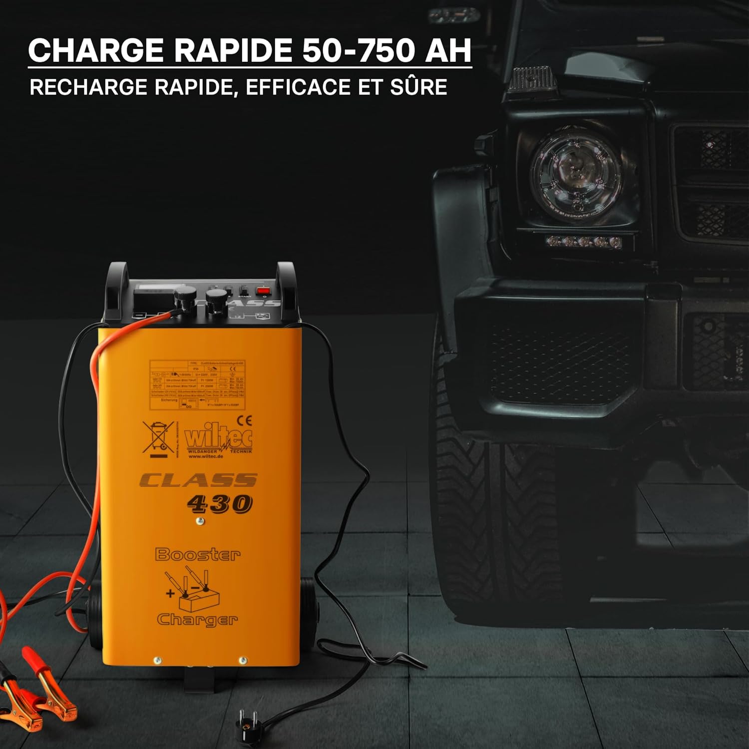 Boost 430 Chargeur de batterie 12V/24V
