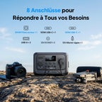 Elite 30 V2 Générateur Électrique Portable, 288Wh, 600W (Puissance de Surcharge 1500W)