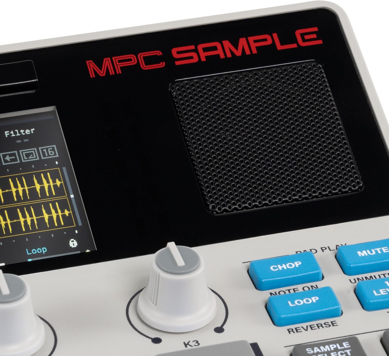 Professional MPC Sample - Portable Autonome avec Batterie Rechargeable, USB-C, Haut-Parleur et Micro