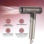 Sèche-cheveux ionique portable SpeedStyle Pro Flex : HD542EU, livré avec 4 accessoires de coiffage, technologie ionique négative
