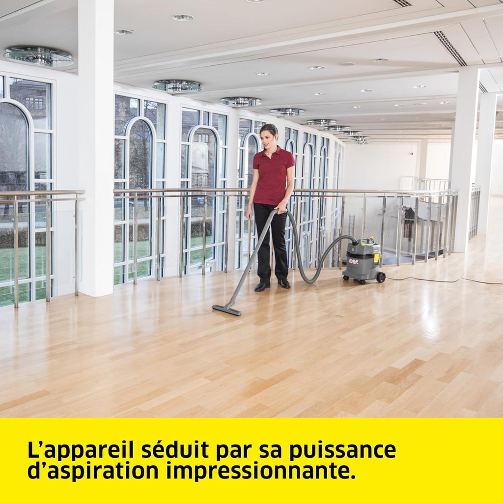 Aspirateur Eau et poussières NT 22/1 AP L, Puissance : Max. 1300 W, Filtre Cartridge PES