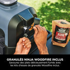 Woodfire Pro Connect XL Barbecue Électrique & Fumoir avec Contrôle d'Application, 7-en-1, OG901EUAMZ