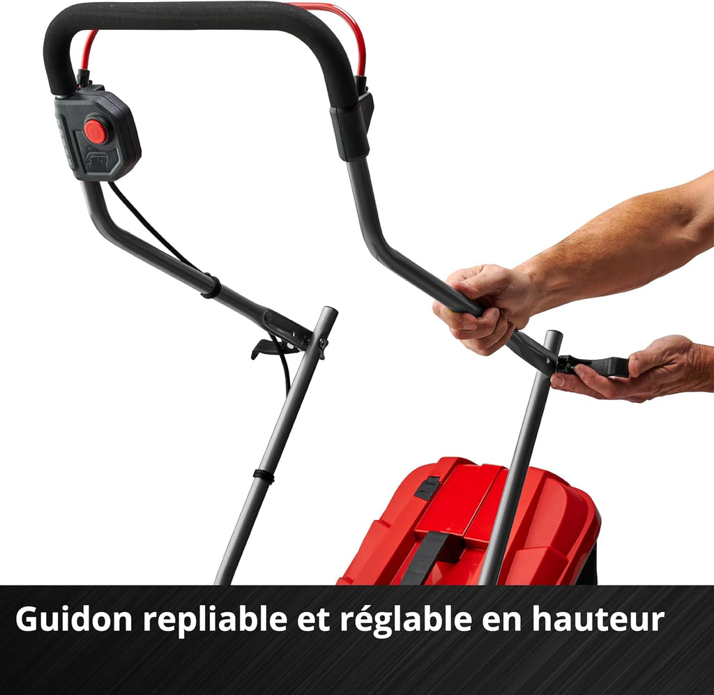 Tondeuse à Gazon sans Fil GE-CM 18/33 Li Kit Power X-Change, Livré avec Batterie 4,0 Ah et Chargeur