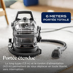 SpotClean HydroSteam, Shampouineuse Canapé, Moteur Puissant de 1000W, 3689N