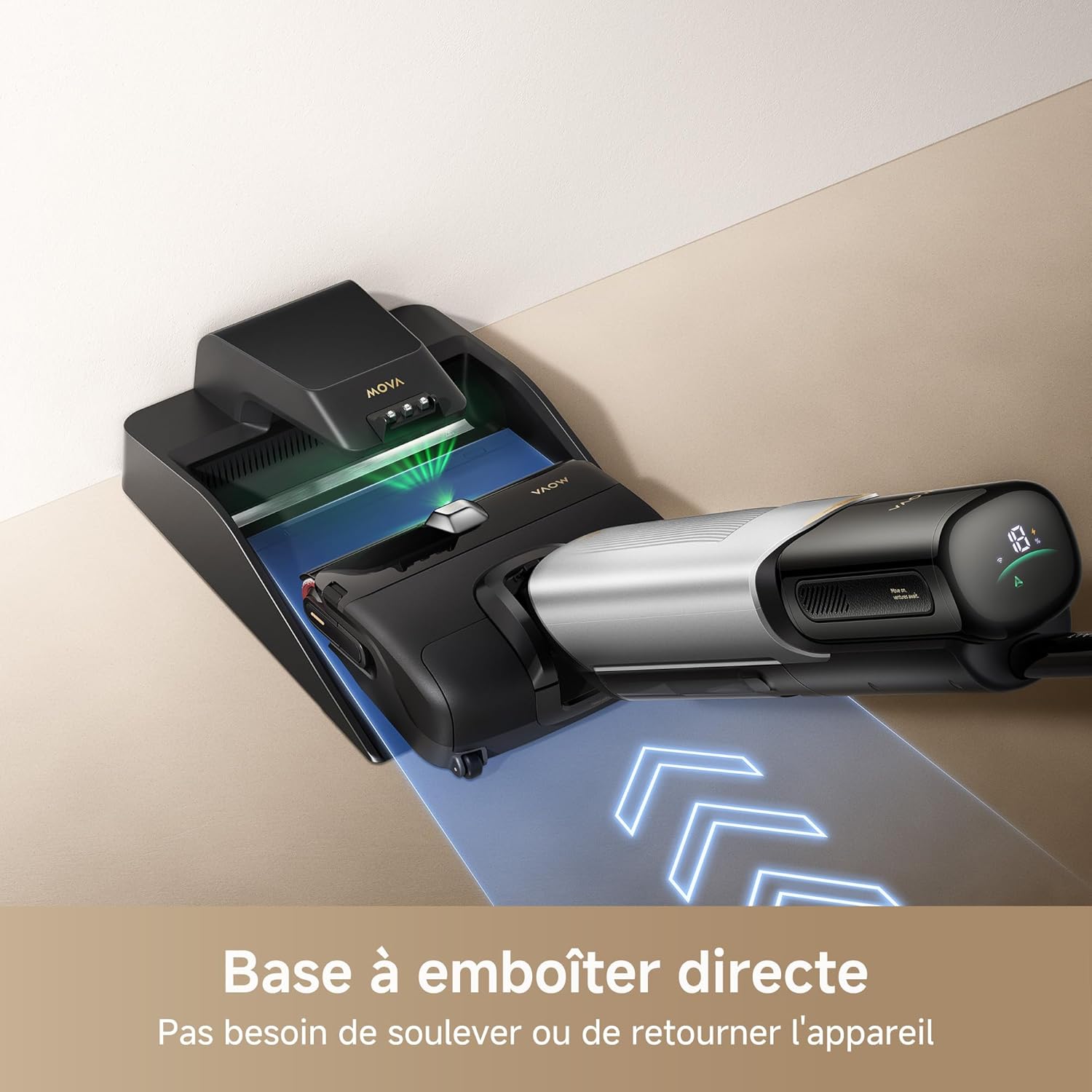 X4 Pro Aspirateur Humide et Sec, Lavage à l'eau Chaude, Anti-enchevêtrement, Auto-Nettoyage à 100 C