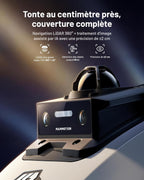 YUKA Mini 2 800 LiDAR Robot Tondeuse sans Fil Périmétrique - caméra avec Pilotage par IA