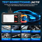 S6 Elite Valise Diagnostic Auto, OBD2 Diagnostic Français pour système Complet avec 15+ Réinitialisations