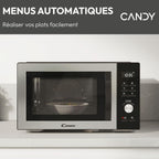 Essenza CMWA32EDLB Four Micro-ondes 1000W 32L Digital, Fonction Décongélation et Nettoyage Auto