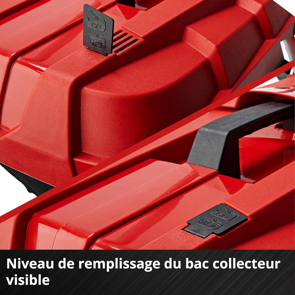Tondeuse à Gazon sans Fil GE-CM 18/33 Li Kit Power X-Change, Livré avec Batterie 4,0 Ah et Chargeur