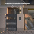 CP5 Visiophone connecté WiFi, Résolution 1080P, Moniteur Tactile Couleur 7", Audio Bidirectionnel